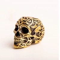 Бусина Triball Skull, бронза купить в Орле