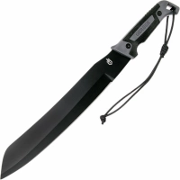 Мачете Gerber — Gator Golok Machete, сталь 65MN Carbon Steel Black Finish, рукоять ударопрочный пластик купить в Орле