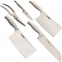 Набор кухонных ножей на подставке HuoHou 6-Piece Stainless Steel Kitchen Knife Set купить в Орле