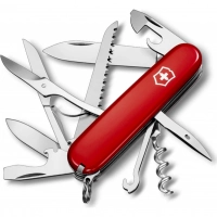 Нож перочинный Victorinox Huntsman, сталь X55CrMo14, рукоять Cellidor®, красный купить в Орле