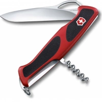 Нож перочинный Victorinox RangerGrip 63, сталь X55CrMo14, рукоять полиамид, красно-чёрный купить в Орле