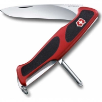 Нож перочинный Victorinox RangerGrip, сталь X50CrMoV15, рукоять нейлон, красно-чёрный купить в Орле