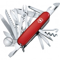 Нож перочинный Victorinox SwissChamp, сталь X55CrMo14, рукоять Cellidor®, красный купить в Орле