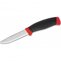 Нож с фиксированным лезвием Morakniv Companion F Rescue, сталь Sandvik 12С27, рукоять резина/пластик купить в Орле