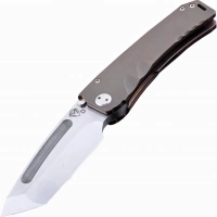 Нож складной Medford Marauder Tanto, сталь D2 Tool Steel, рукоять титановый сплав, бронзовый купить в Орле