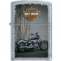 Зажигалка ZIPPO Harley-Davidson® Байк, с покрытием Street Chrome™, латунь/сталь, серебристая, 36x12x56 мм купить в Орле