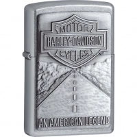 Зажигалка ZIPPO Harley-Davidson® Легенда, с покрытием Street Chrome™ купить в Орле