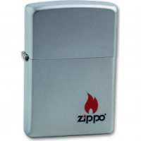 Зажигалка ZIPPO Satin Chrome, латунь с ник.-хром. покрыт., серебр., матовая, 36х56х12 мм купить в Орле